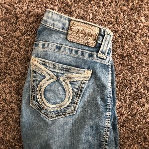 Rare Big Star Liv Light Wash Bootcut Jeans 28R